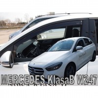 Ανεμοθραυστες αυτοκινητου - MERCEDES B-KLAS W247 5D 2019+ ΖΕΥΓΑΡΙ ΑΝΕΜΟΘΡΑΥΣΤΕΣ ΑΠΟ ΕΥΚΑΜΠΤΟ ΦΙΜΕ ΠΛΑΣΤΙΚΟ HEKO - 2 ΤΕΜ. Mercedes