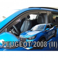 Ανεμοθραυστες αυτοκινητου - PEUGEOT 2008 5D 2019+ / 2008E 5D 2019+ - ΖΕΥΓΑΡΙ ΑΝΕΜΟΘΡΑΥΣΤΕΣ ΑΥΤΟΚΙΝΗΤΟΥ ΑΠΟ ΕΥΚΑΜΠΤΟ ΦΙΜΕ ΠΛΑΣΤΙΚΟ HEKO - 2 ΤΕΜ. Peugeot