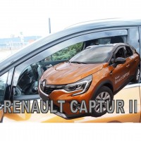 Ανεμοθραυστες αυτοκινητου - RENAULT CAPTUR 5D 2019+ ΖΕΥΓΑΡΙ ΑΝΕΜΟΘΡΑΥΣΤΕΣ ΑΠΟ ΕΥΚΑΜΠΤΟ ΦΙΜΕ ΠΛΑΣΤΙΚΟ HEKO - 2 ΤΕΜ. Renault
