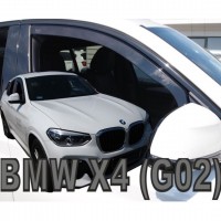 Ανεμοθραυστες αυτοκινητου - BMW X4 G02 5D 2018+ ΖΕΥΓΑΡΙ ΑΝΕΜΟΘΡΑΥΣΤΕΣ ΑΠΟ ΕΥΚΑΜΠΤΟ ΦΙΜΕ ΠΛΑΣΤΙΚΟ HEKO - 2 ΤΕΜ. BMW