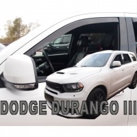 Ανεμοθραυστες αυτοκινητου - DODGE DURANGO 5D 2011+ ΖΕΥΓΑΡΙ ΑΝΕΜΟΘΡΑΥΣΤΕΣ ΑΠΟ ΕΥΚΑΜΠΤΟ ΦΙΜΕ ΠΛΑΣΤΙΚΟ HEKO - 2 ΤΕΜ. Dodge