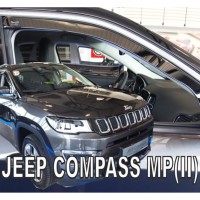 Ανεμοθραυστες αυτοκινητου - JEEP COMPASS MP II 5D 2017+ ΖΕΥΓΑΡΙ ΑΝΕΜΟΘΡΑΥΣΤΕΣ ΑΠΟ ΕΥΚΑΜΠΤΟ ΦΙΜΕ ΠΛΑΣΤΙΚΟ HEKO - 2 ΤΕΜ. Jeep