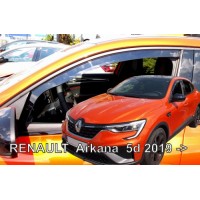 Ανεμοθραυστες αυτοκινητου - RENAULT ARKANA 5D 2019+ ΑΝΕΜΟΘΡΑΥΣΤΕΣ ΑΥΤΟΚΙΝΗΤΟΥ ΑΠΟ ΕΥΚΑΜΠΤΟ ΦΙΜΕ ΠΛΑΣΤΙΚΟ HEKO - 2 ΤΕΜ. Renault