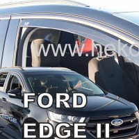 Ανεμοθραυστες αυτοκινητου - FORD EDGE 5D 2016+ ΖΕΥΓΑΡΙ ΑΝΕΜΟΘΡΑΥΣΤΕΣ ΑΠΟ ΕΥΚΑΜΠΤΟ ΦΙΜΕ ΠΛΑΣΤΙΚΟ HEKO - 2 ΤΕΜ. Ford