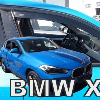 Ανεμοθραυστες αυτοκινητου - BMW X2 F39 5D 2018+ ΖΕΥΓΑΡΙ ΑΝΕΜΟΘΡΑΥΣΤΕΣ ΑΠΟ ΕΥΚΑΜΠΤΟ ΦΙΜΕ ΠΛΑΣΤΙΚΟ HEKO - 2 ΤΕΜ. BMW